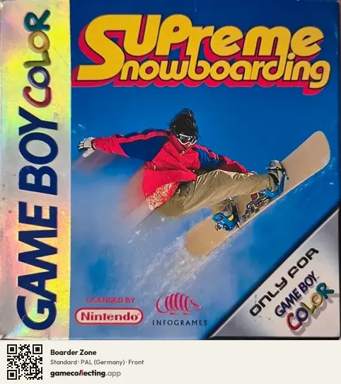 Boarder Zone Game Boy Color, Germany box front