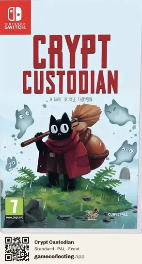 Crypt Custodian Nintendo Switch, PAL box front