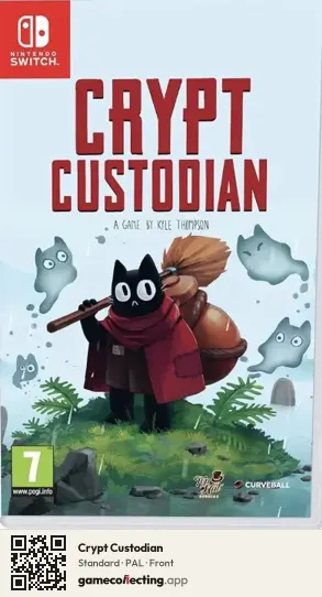 Crypt Custodian Nintendo Switch, PAL box front