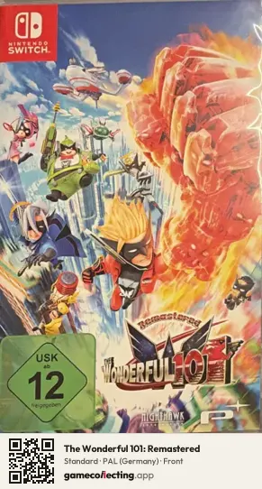 The Wonderful 101: Remastered Nintendo Switch, Germany box front