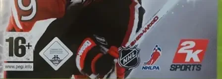 NHL 2K8, the PEGI square on its front