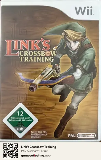 Link's Crossbow Training Nintendo Wii, Germany box front