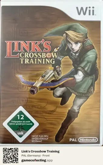 Link's Crossbow Training Nintendo Wii, Germany box front