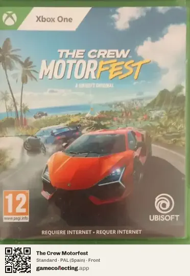 The Crew Motorfest Xbox One, Spain box front