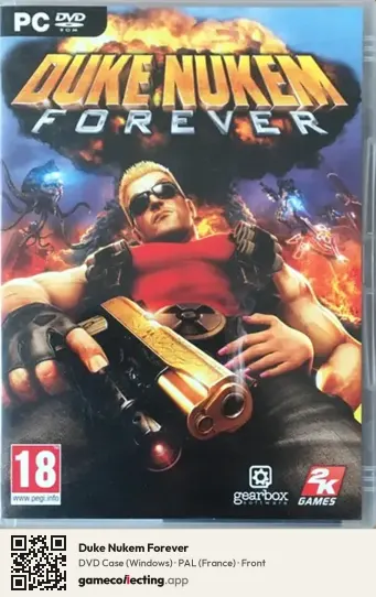 Duke Nukem Forever Computer, France box front