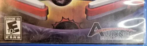 The Pinball Arcade, the ESRB box on its front