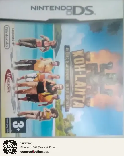 Survivor Nintendo DS, France box front