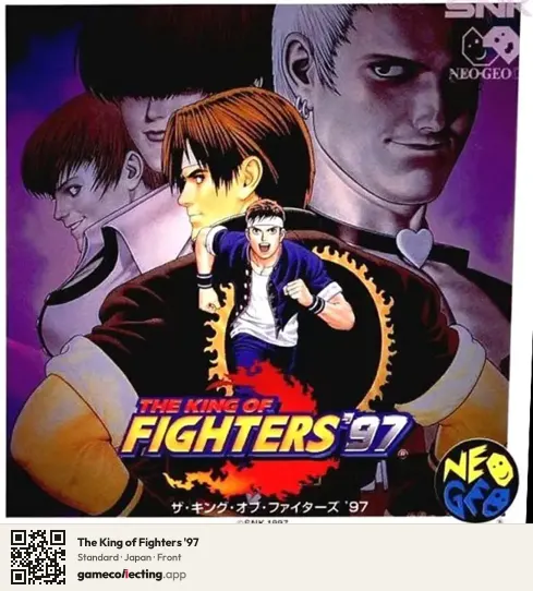 The King of Fighters '97 Neo Geo CD, Japan box front