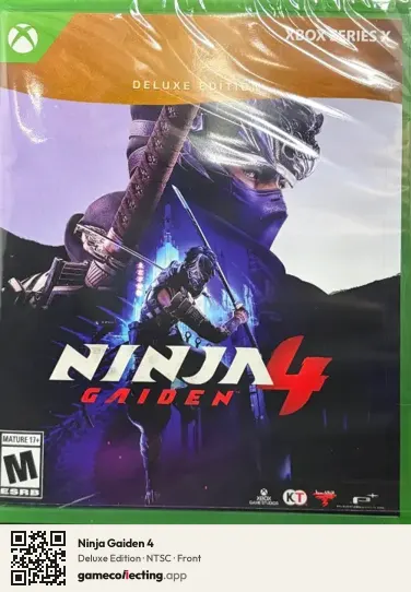 Ninja Gaiden 4 Xbox Series X, NTSC box front