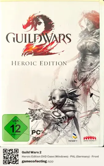 Guild Wars 2 Computer, Germany box front