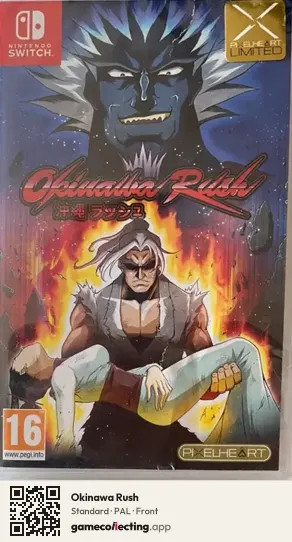 Okinawa Rush Nintendo Switch, PAL box front