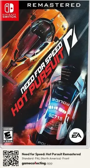 Need for Speed: Hot Pursuit Remastered Nintendo Switch, North America box front