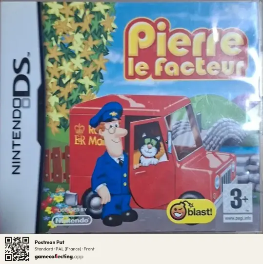Postman Pat Nintendo DS, France box front