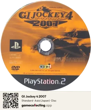 GI Jockey 4 2007 PlayStation 2, Asia disc