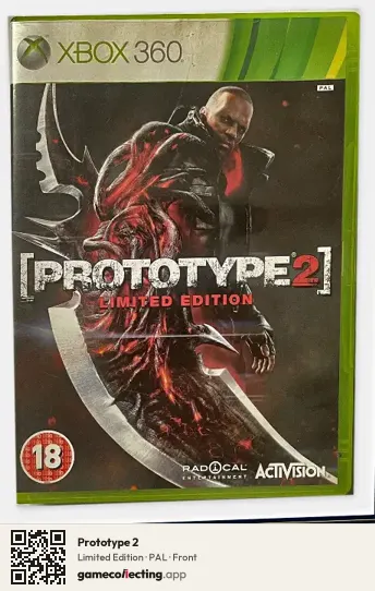 Prototype 2 Xbox 360, PAL box front
