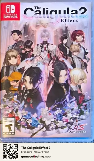 The Caligula Effect 2 Nintendo Switch, NTSC box front