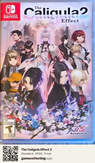 The Caligula Effect 2 Nintendo Switch, NTSC box front
