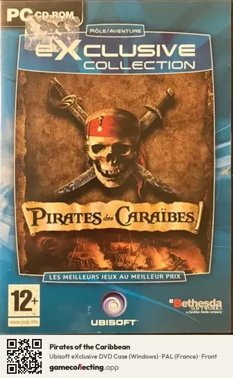 Pirates of the Caribbean Computer, France box front