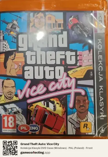Grand Theft Auto: Vice City Computer, Poland box front