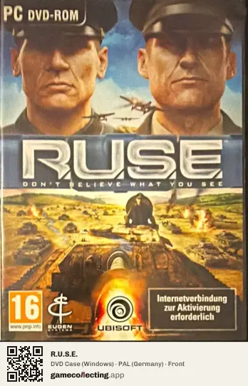 R.U.S.E. Computer, Germany box front