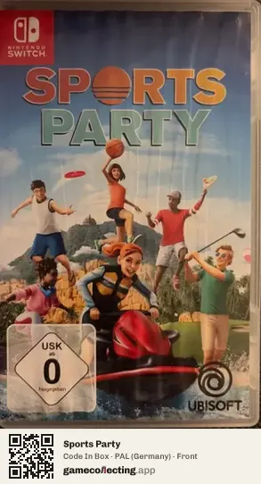 Sports Party Nintendo Switch, Germany box front