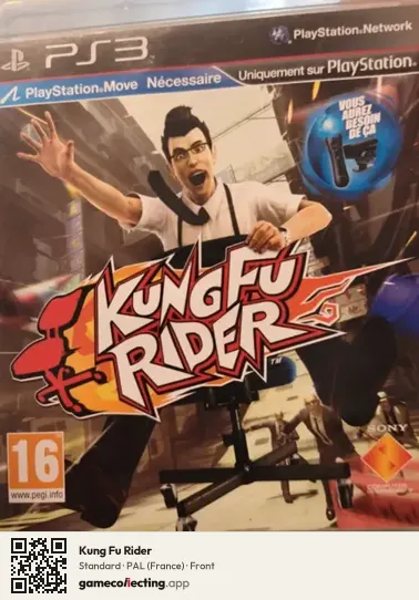 Kung Fu Rider PlayStation 3, France box front