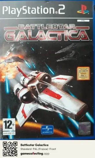 Battlestar Galactica PlayStation 2, France box front