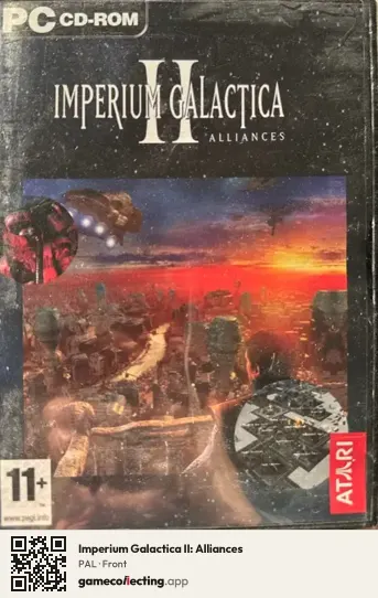 Imperium Galactica II: Alliances Computer, PAL box front