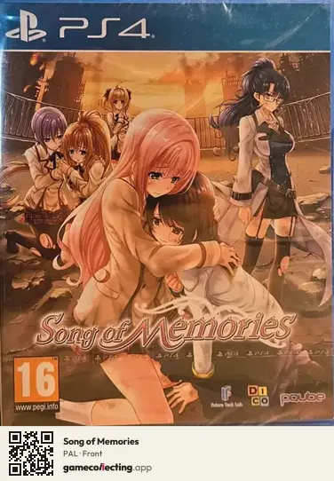 Song of Memories PlayStation 4, PAL box front