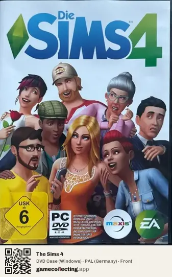 The Sims 4 Computer, Germany box front