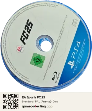 EA Sports FC 25 PlayStation 4, PAL disc