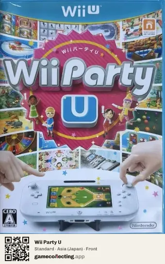 Wii Party U Nintendo Wii U, Asia box front
