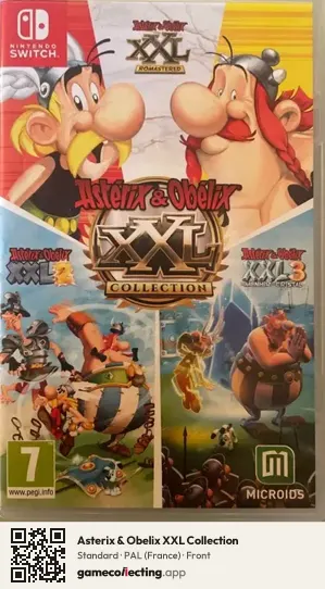 Asterix & Obelix XXL Collection Nintendo Switch, France box front