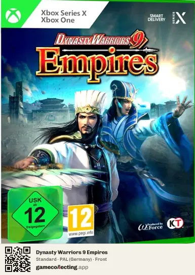 Dynasty Warriors 9 Empires Xbox One, Germany box front