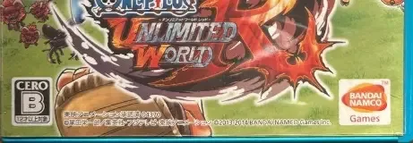 One Piece: Unlimited World Red, the CERO letter on its front