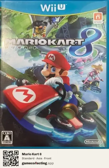 Mario Kart 8 Nintendo Wii U, Asia box front