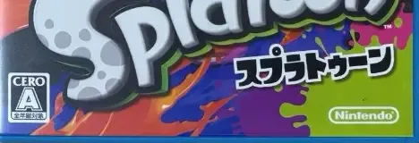 Splatoon, the CERO letter on its front