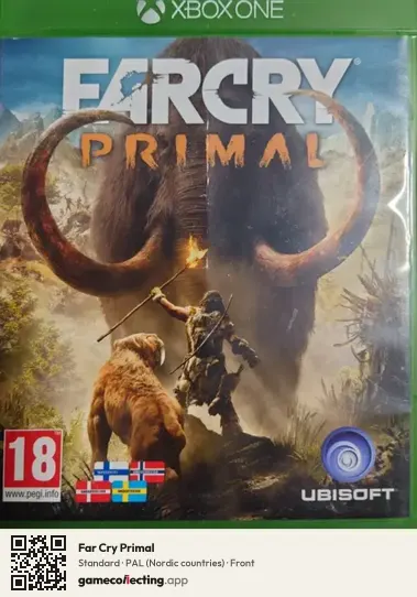 Far Cry Primal Xbox One, Nordic countries box front