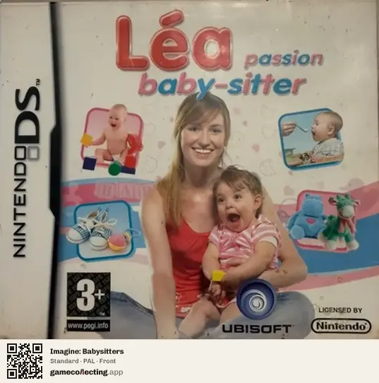 Imagine: Babysitters Nintendo DS, PAL box front