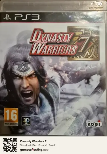 Dynasty Warriors 7 PlayStation 3, France box front