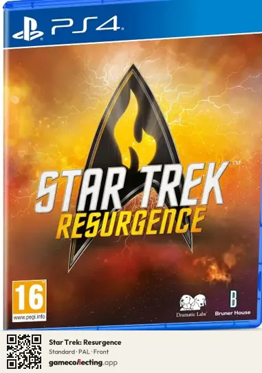 Star Trek: Resurgence PlayStation 4, PAL box front