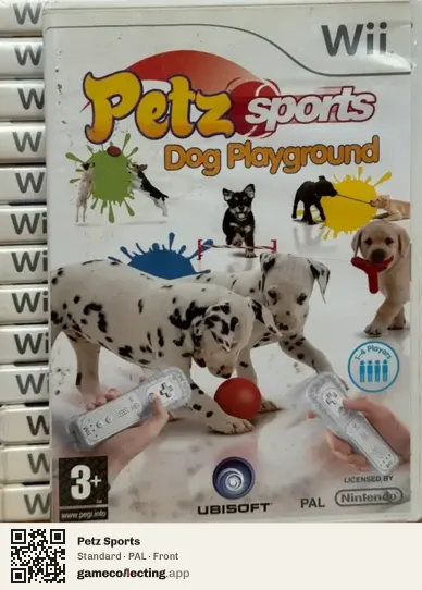 Petz Sports Nintendo Wii, PAL box front