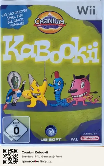 Cranium Kabookii Nintendo Wii, Germany box front
