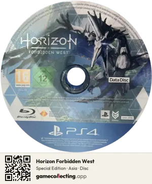 Horizon Forbidden West PlayStation 4, Asia disc