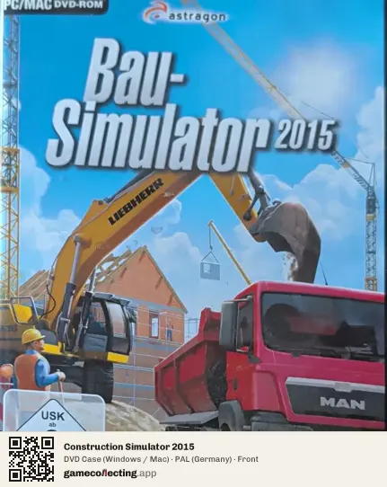 Construction Simulator 2015 Computer, Germany box front
