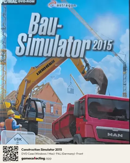 Construction Simulator 2015 Computer, Germany box front