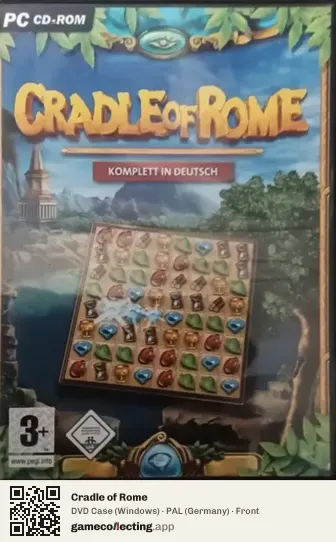Cradle of Rome Computer, Germany box front