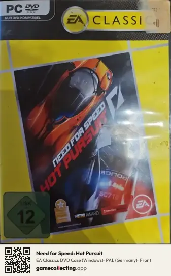 Need for Speed: Hot Pursuit Computer, Germany box front