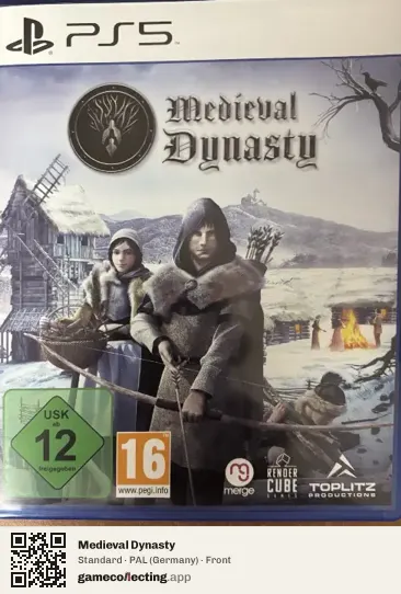 Medieval Dynasty PlayStation 5, Germany box front