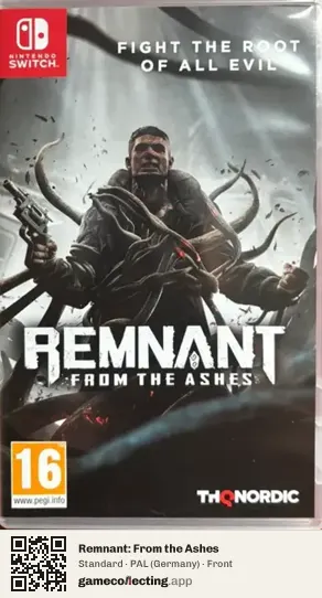 Remnant: From the Ashes Nintendo Switch, Germany box front